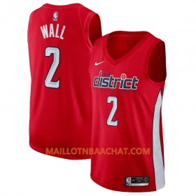 Maillot NBA Washington Wizards John Wall 2 2018-19 Nike Rouge Swingman - Homme